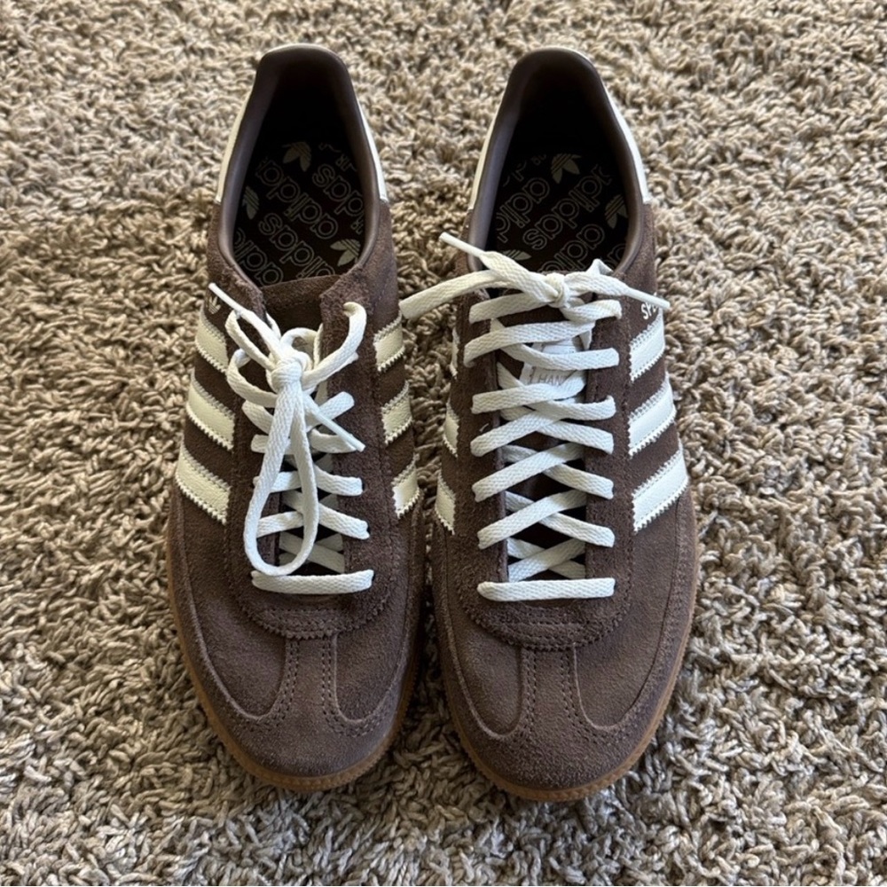 Adidas adidas Spezial Brown White Suede Women sneaker. Like new!